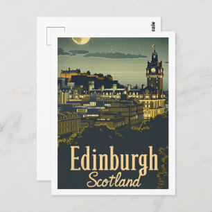 Activiteiten in de omgeving van Edinburgh Scotland Briefkaart