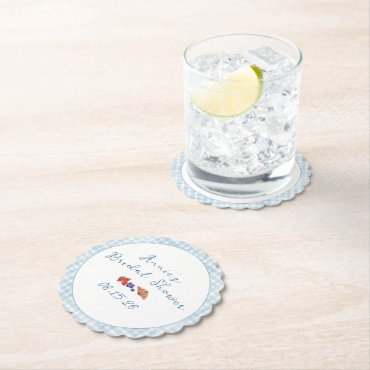 Activiteiten in de omgeving van Elegant Blue Gingh Kartonnen Onderzetters (Insitu)