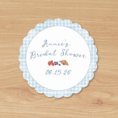 Activiteiten in de omgeving van Elegant Blue Gingh Kartonnen Onderzetters