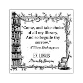 Activiteiten in de omgeving van Elegant Ex Libris Rubberstempel (Afrduk)