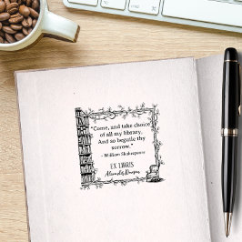 Activiteiten in de omgeving van Elegant Ex Libris  Rubberstempel