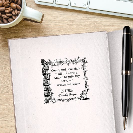 Activiteiten in de omgeving van Elegant Ex Libris Rubberstempel