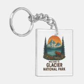 Activiteiten in de omgeving van Embroidery Glacier Sleutelhanger (Voorkant Links)