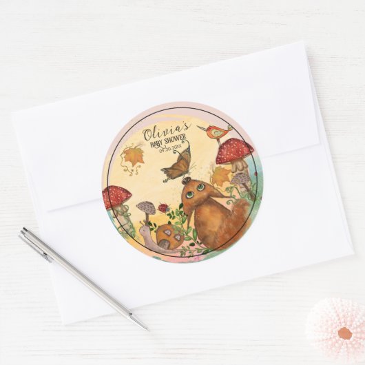 Activiteiten in de omgeving van Enchanted Autumn W Ronde Sticker (Envelop)