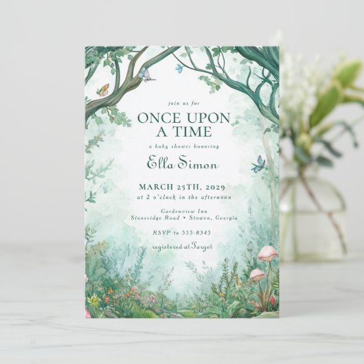 Activiteiten in de omgeving van Enchanted Forest F Kaart (Staand voorkant)