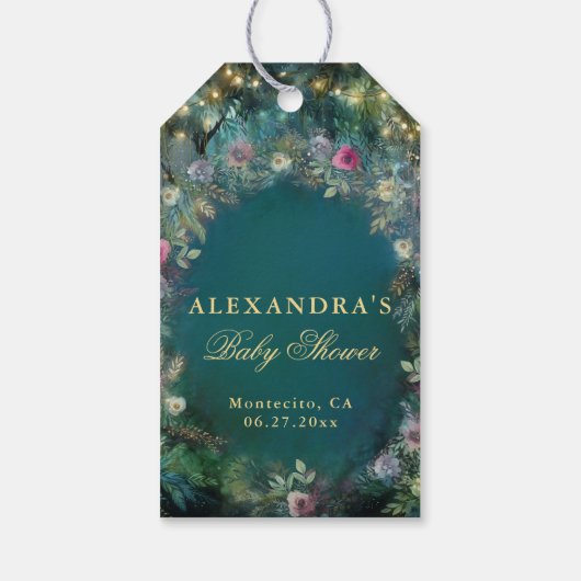 Activiteiten in de omgeving van Enchanted Forest R Cadeaulabel (Achterkant)