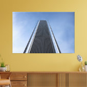 Activiteiten in de omgeving van Eon Center, Chicag Canvas Afdruk (Insitu (Woonkamer))