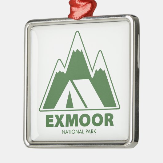 Activiteiten in de omgeving van Exmoor National Pa Metalen Ornament (Links)