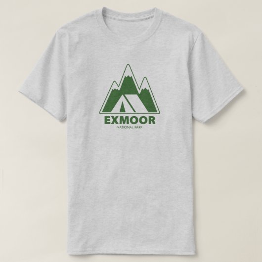 Activiteiten in de omgeving van Exmoor National Pa T-shirt (Design voorkant)