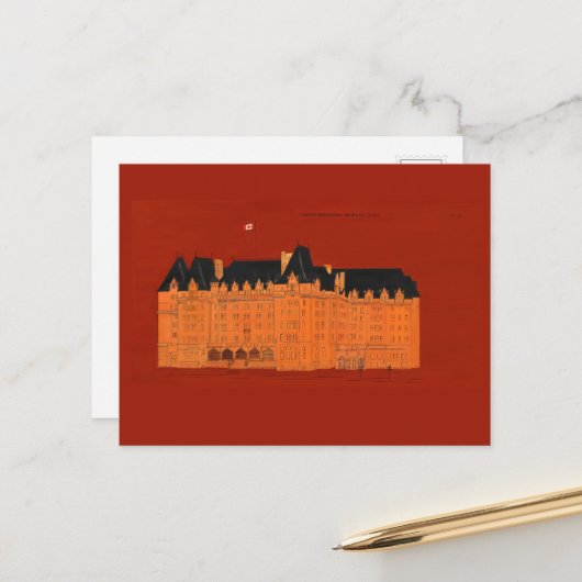 Activiteiten in de omgeving van Fairmont Empress H Briefkaart (Voorkant / Achterkant in situ)