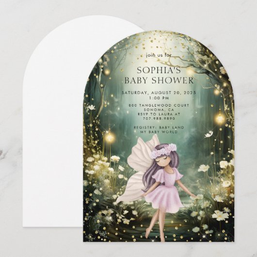 Activiteiten in de omgeving van Fairy Enchanted Fo Kaart (Voorkant / Achterkant)