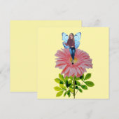 Activiteiten in de omgeving van Fairy on Pink Dais Notitiekaartje (Voorkant / Achterkant)