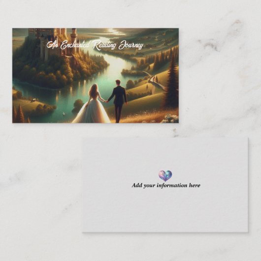 Activiteiten in de omgeving van Fairytale Walk Enc Visitekaartje (Voorkant / Achterkant)