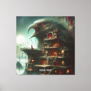 Activiteiten in de omgeving van Fantasy Schattige Canvas Afdruk