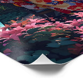 Activiteiten in de omgeving van Fantasy Schattige  Perfect Poster (Hoek)