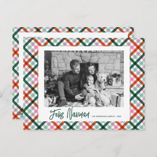 Activiteiten in de omgeving van Feliz Navidad Mode Feestdagenkaart (Voorkant / Achterkant)