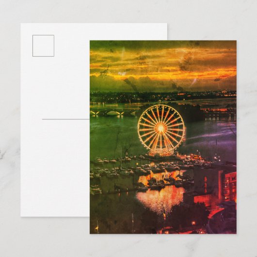 Activiteiten in de omgeving van Ferris Wheel Maryl Briefkaart (Voorkant / Achterkant)