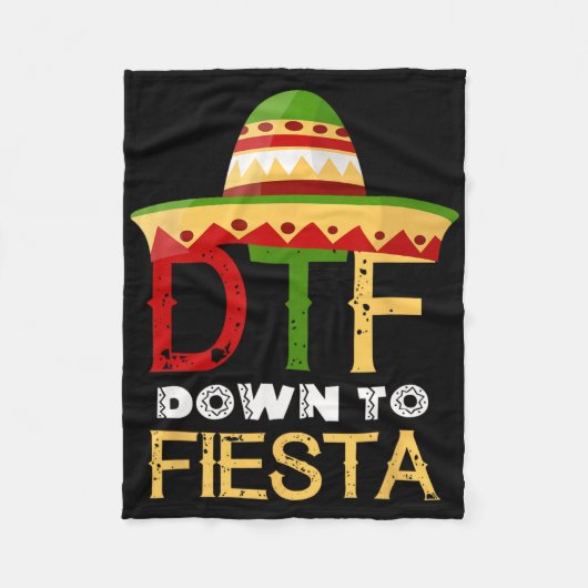 Activiteiten in de omgeving van Fiesta DTF Mexican Fleece Deken (Voorkant)