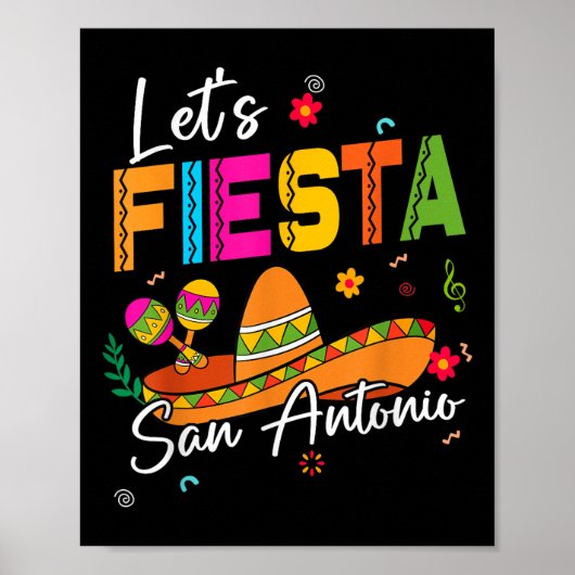 Activiteiten in de omgeving van Fiesta San Antonio Poster (Voorkant)