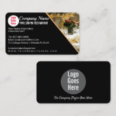 Activiteiten in de omgeving van Fine Dining Eatery Visitekaartje (Voorkant / Achterkant)