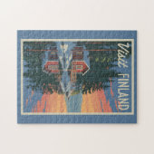 Activiteiten in de omgeving van Finland Lake Trave Legpuzzel (Horizontaal)