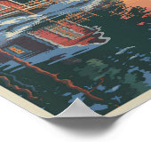 Activiteiten in de omgeving van Finland Lake Trave Poster (Hoek)