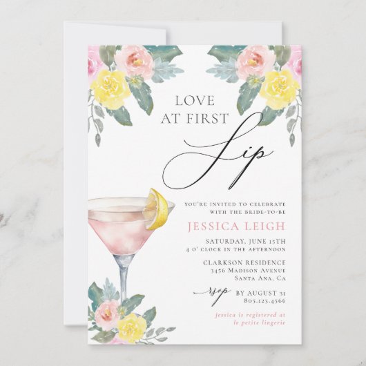 Activiteiten in de omgeving van First Sip Bright C Kaart (Voorkant)