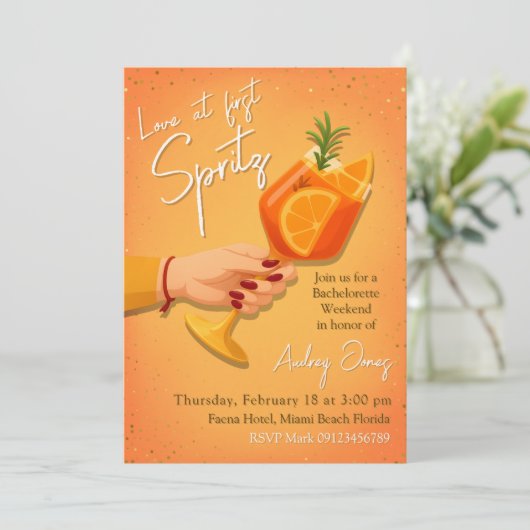 Activiteiten in de omgeving van First Spritz Bache Kaart (Staand voorkant)