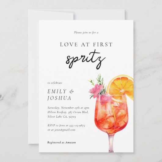 Activiteiten in de omgeving van First Spritz Coupl Kaart (Voorkant)