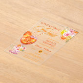 Activiteiten in de omgeving van First Spritz Flora Acryl Uitnodigingen (Laagn)