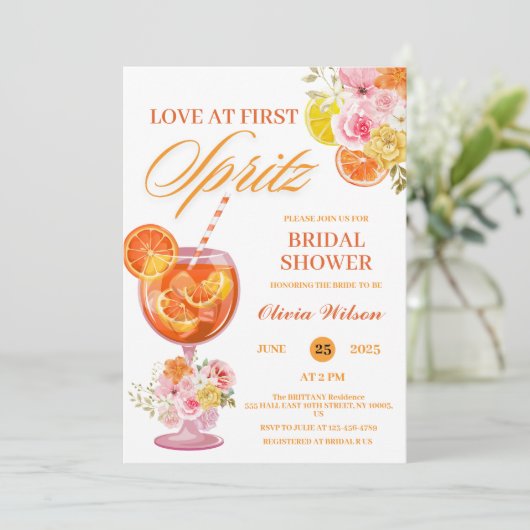 Activiteiten in de omgeving van First Spritz Flora Kaart (Staand voorkant)