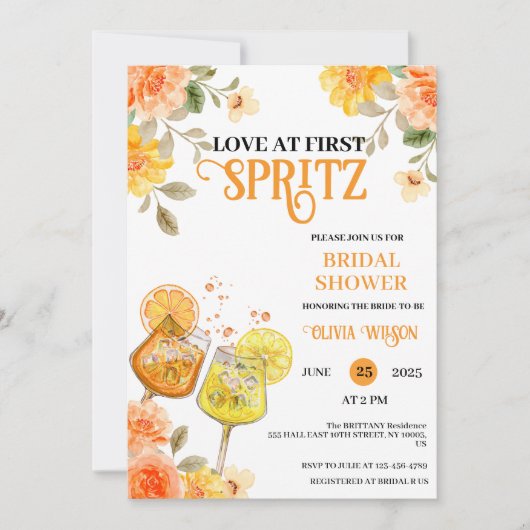 Activiteiten in de omgeving van First Spritz Flora Kaart (Voorkant)