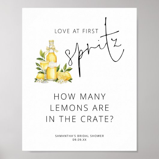 Activiteiten in de omgeving van First Spritz How M Poster (Voorkant)