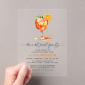 Activiteiten in de omgeving van First Spritz Oranj Acryl Uitnodigingen (Insitu (Draagbaar))