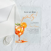 Activiteiten in de omgeving van First Spritz Oranj Acryl Uitnodigingen