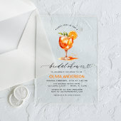 Activiteiten in de omgeving van First Spritz Oranj Acryl Uitnodigingen