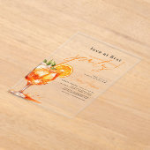 Activiteiten in de omgeving van First Spritz Oranj Acryl Uitnodigingen (Laagn)