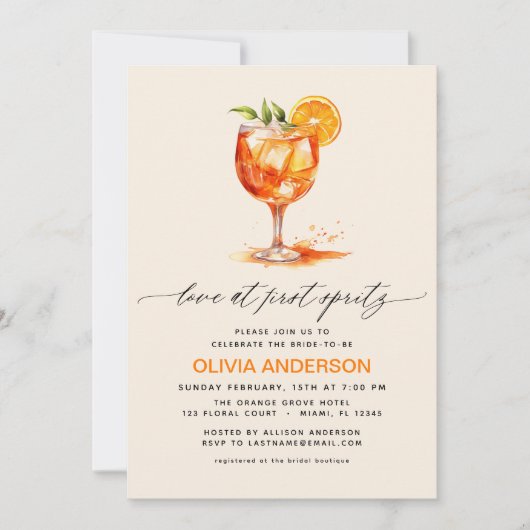 Activiteiten in de omgeving van First Spritz Oranj Kaart (Voorkant)