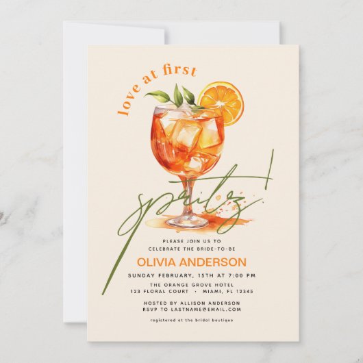 Activiteiten in de omgeving van First Spritz Oranj Kaart (Voorkant)