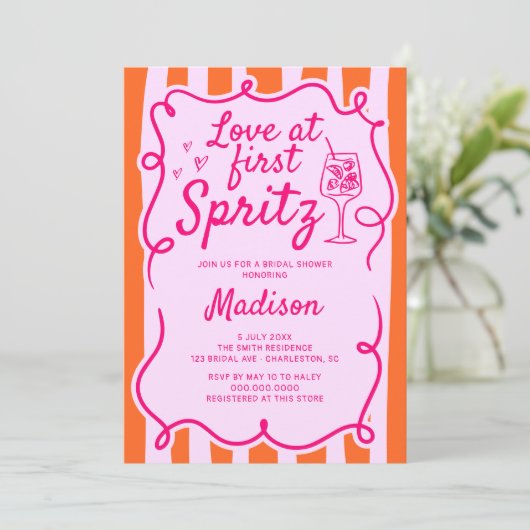 Activiteiten in de omgeving van First Spritz Pink  Kaart (Staand voorkant)