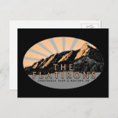 Activiteiten in de omgeving van Flatirons Chautauq Briefkaart (Voorkant / Achterkant)