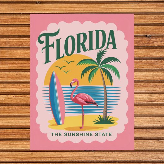 Activiteiten in de omgeving van Florida The Sunshi Briefkaart