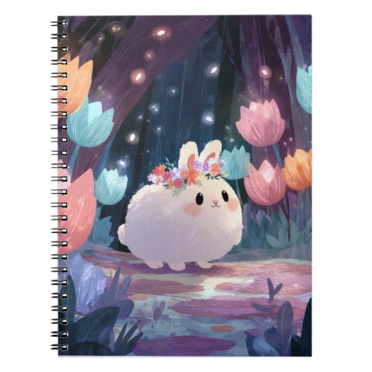 Activiteiten in de omgeving van Fluffy Bunny Flowe Notitieboek (Voorkant)