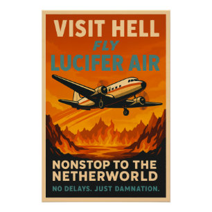 Activiteiten in de omgeving van Fly Lucifer Air Vi Perfect Poster