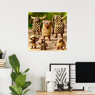 Activiteiten in de omgeving van Forest Checker & S Poster