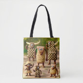 Activiteiten in de omgeving van Forest Checker & S Tote Bag (Voorkant)