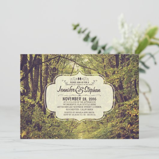 Activiteiten in de omgeving van Forest Inspired Tr Kaart (Staand voorkant)