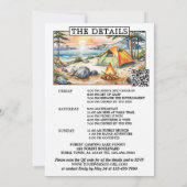 Activiteiten in de omgeving van Forest Lake Campin Kaart (Achterkant)