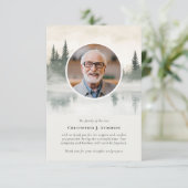 Activiteiten in de omgeving van Forest Lake Photo Bedankkaart (Staand voorkant)