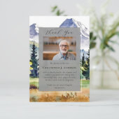 Activiteiten in de omgeving van Forest Mountain Ph Bedankkaart (Staand voorkant)